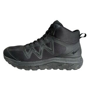 Men's 10 M - Bates Rush Mid E01040 Black Canvas Lace Up Tactical Boots